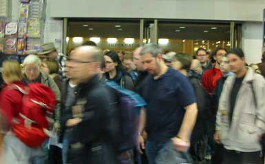 Spiel '11: the doors open and in they come!