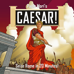 Cover of Caesar! - the man himself gestures his legions forward