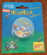 Heckmeck Mini in its blister pack