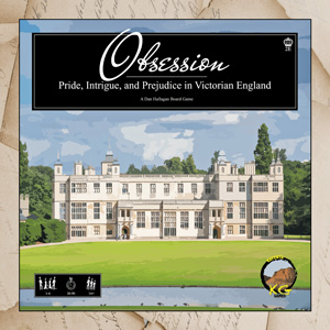 Cover of Obsession 2nd ed - an impressive stately home in landscaped grounds