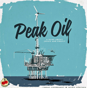 Cover of Peak Oil: seascape with drilling platform