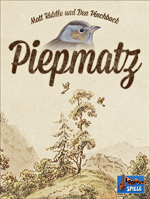 Cover of Piepmatz: birds flutter around some trees