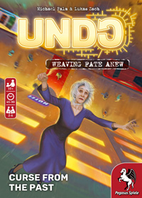 Cover from Undo - Curse from the Past: an old womand plummets from a hotel balcony