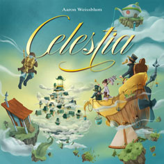 The gorgeously evocative artwork on the cover of Celestia