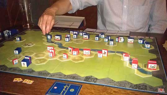 Playing the Talavera scenario - the British (me) are about to lose