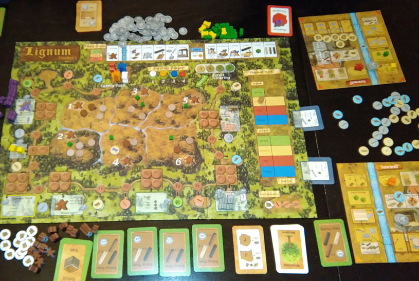 Photo Lignum being played at the Swiggers games club