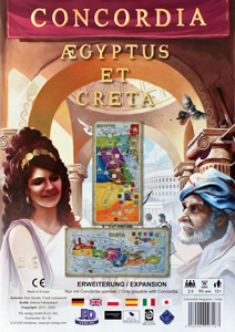 Cover of Concordia: Aegyptus/Creta expansion