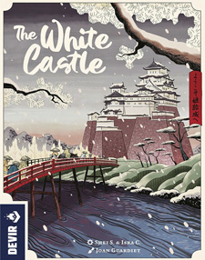 Cover of The White Castle: Himeji castle in a snowscape