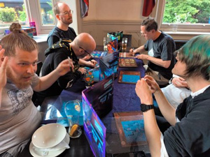 Captain Sonar in play at Swiggers, June 2025